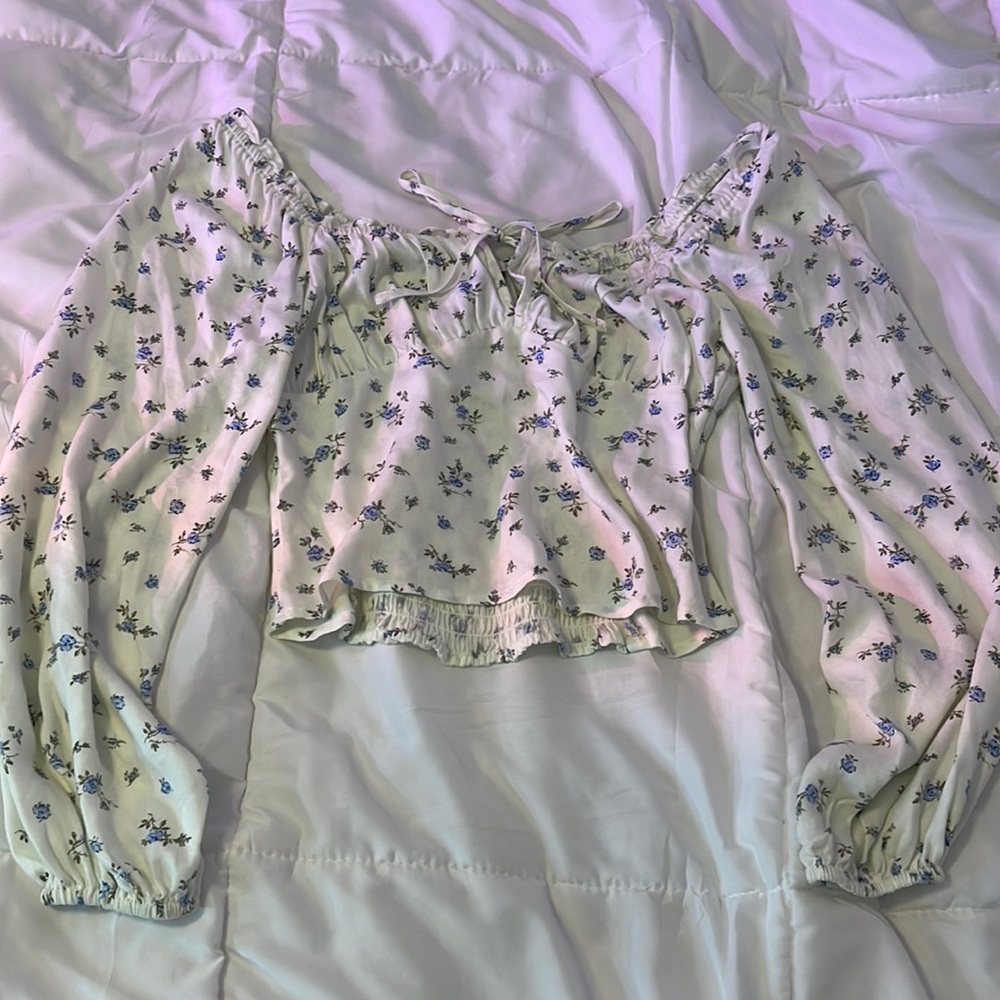 Vintage Floral Top